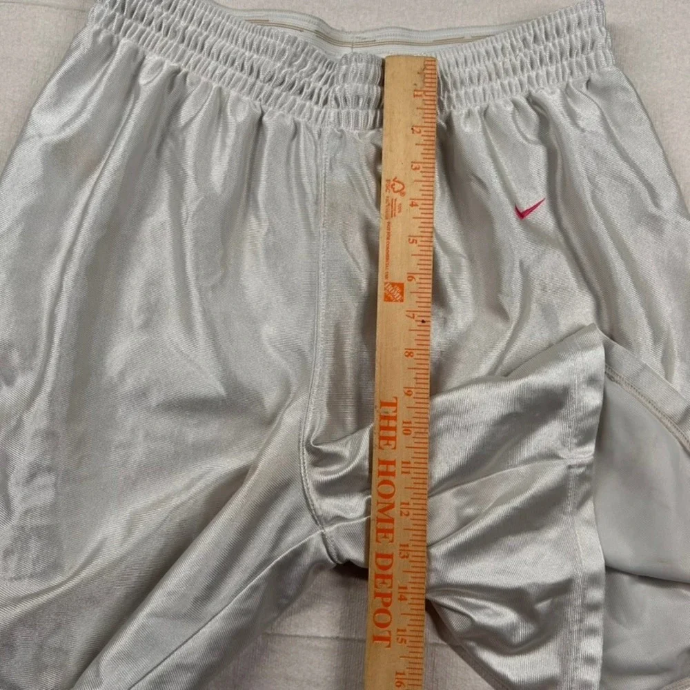 Vintage Nike Shorts Mens L Team Basketball Shiny Mesh 90s Y2K Athletic Gym
